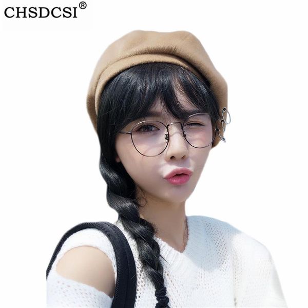 berets chsdcsi womens headwear winter hats ring warm sweet girl wool beret casual cap beanie ski solid, Blue;gray
berets chsdcsi womens headwear winter hats ring warm sweet girl wool beret casual cap beanie ski solid, Blue;gray