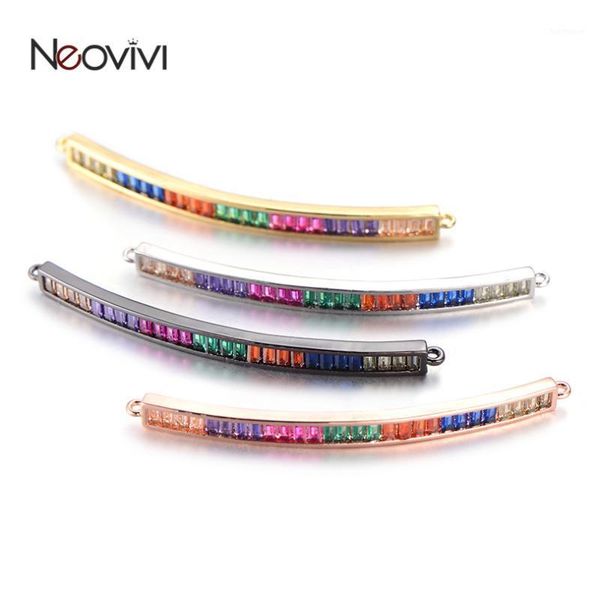 neovivi curve long strip charms micro pave cz multicolor zircon bead copper charm for jewelry making women bracelet necklace diy1
neovivi curve long strip charms micro pave cz multicolor zircon bead copper charm for jewelry making women bracelet necklace diy1