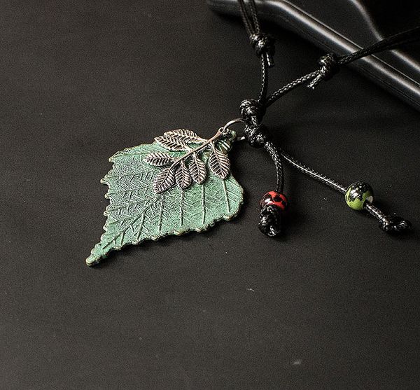 pretty necklaces & pendants wholesale chokeres collares mujer sweater kolye bijoux femme green leaf necklace, Silver
pretty necklaces & pendants wholesale chokeres collares mujer sweater kolye bijoux femme green leaf necklace, Silver