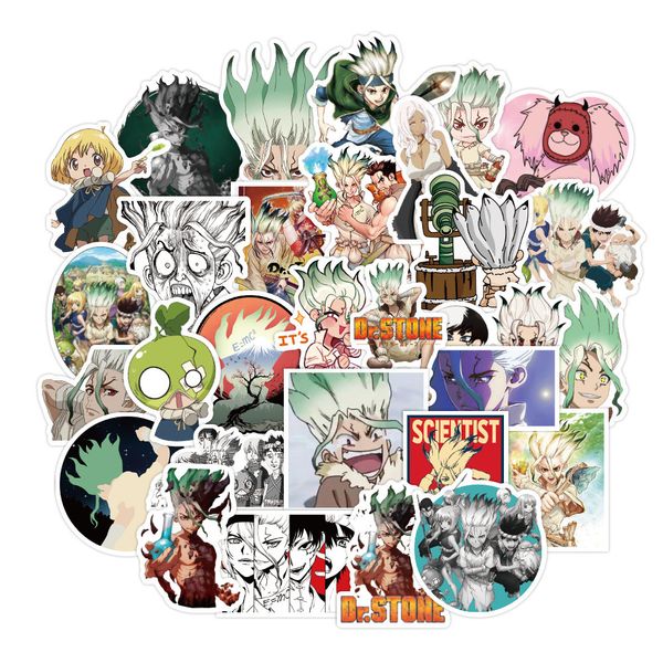 50pcs/set dr.stone anime pvc waterproof sticker poster for lapbicycle helmet car stickers
50pcs/set dr.stone anime pvc waterproof sticker poster for lapbicycle helmet car stickers