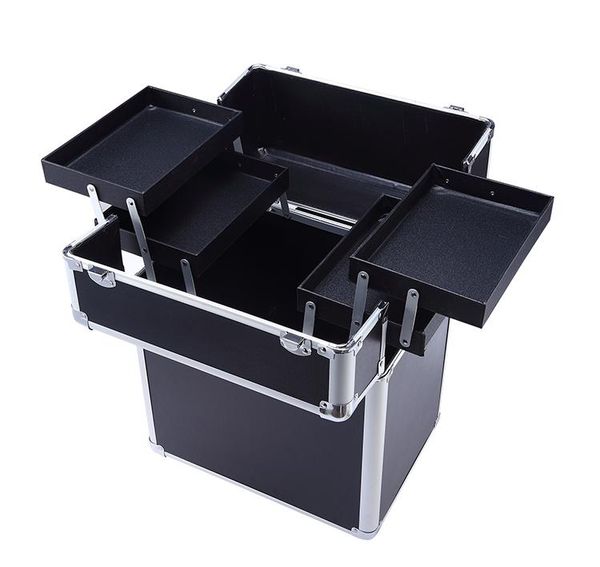 3 colors aluminum rolling makeup case cosmetic train box trolley storage beayt box with tray
3 colors aluminum rolling makeup case cosmetic train box trolley storage beayt box with tray