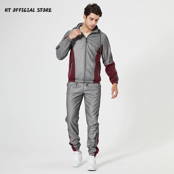 men's tracksuits tracksuit men casual clothing patchwork mens sets zipper hoodies coat fashion 2 piece set clothes for male sport outfi, Gray
men's tracksuits tracksuit men casual clothing patchwork mens sets zipper hoodies coat fashion 2 piece set clothes for male sport outfi, Gray