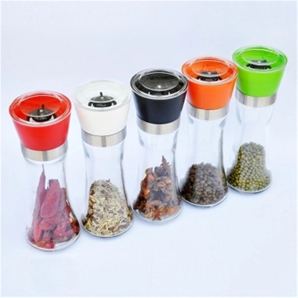 kitchen creative glass pepper mills grinder portable pepper powder grinder machine coarse salt grinder seasoning bottle vtky2250
kitchen creative glass pepper mills grinder portable pepper powder grinder machine coarse salt grinder seasoning bottle vtky2250