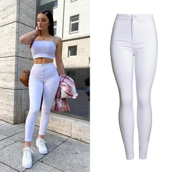 women cotton high waist skinny push up jeans white stretch slim pencil denim pants fashion woman red wine elastic jean trousers, Black;white
women cotton high waist skinny push up jeans white stretch slim pencil denim pants fashion woman red wine elastic jean trousers, Black;white