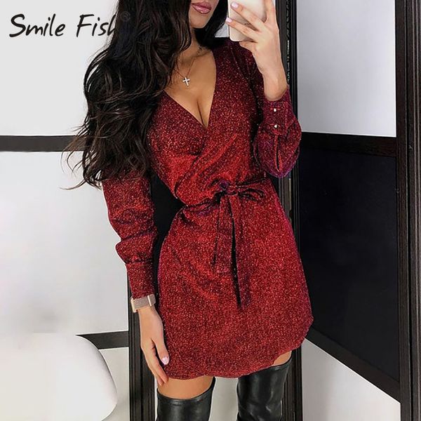 glitter kimono bandage mini dress women wrap v-neck sparkle night club dress femme fashion shining party dress robe gv963 201204, Black;pink
glitter kimono bandage mini dress women wrap v-neck sparkle night club dress femme fashion shining party dress robe gv963 201204, Black;pink