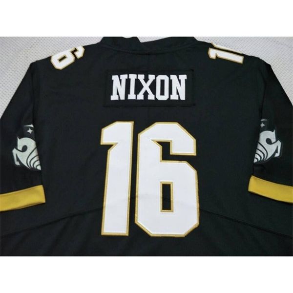 cusotm 3421 ucf knights tre nixon #16 real full embroidery college jersey size s-4xl or custom any name or number jersey, Black
cusotm 3421 ucf knights tre nixon #16 real full embroidery college jersey size s-4xl or custom any name or number jersey, Black