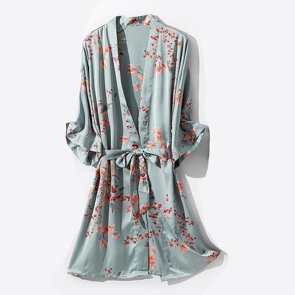kimono bath gown print flower women robe summer thin nightgown sleepwear casual silky satin nightdress home clothes nightwear1, Black;red
kimono bath gown print flower women robe summer thin nightgown sleepwear casual silky satin nightdress home clothes nightwear1, Black;red