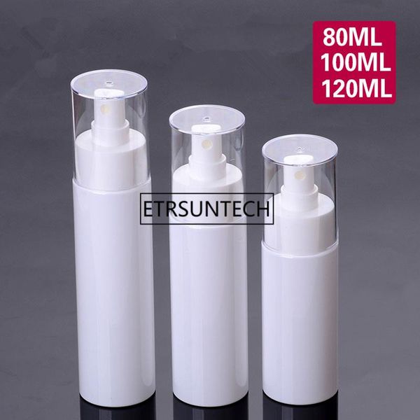 white plastic bottle clear cap empty spray bottle 80ml 100ml 120ml pet for cosmetics cream travel f1321
white plastic bottle clear cap empty spray bottle 80ml 100ml 120ml pet for cosmetics cream travel f1321