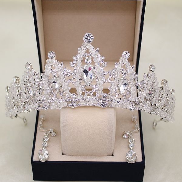tdress headdress fairy three super piece bridal female 18-year-old wedding ceremony crown, Silver
tdress headdress fairy three super piece bridal female 18-year-old wedding ceremony crown, Silver