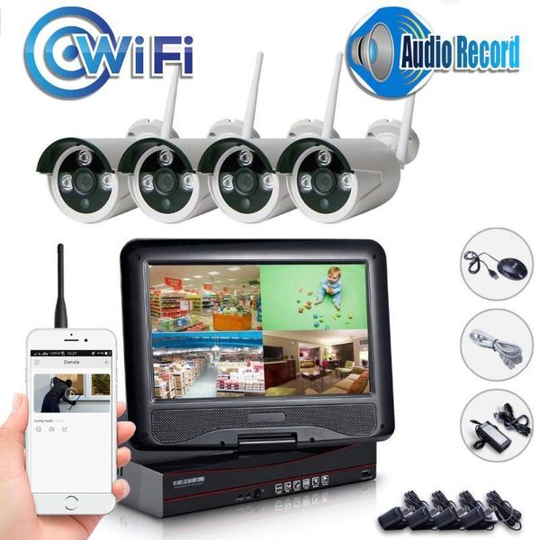 4ch nvr wifi cctv system 4pcs 1080p wireless cctv kit 10 inch monitor security sound recording motion detecting email alarm1
4ch nvr wifi cctv system 4pcs 1080p wireless cctv kit 10 inch monitor security sound recording motion detecting email alarm1