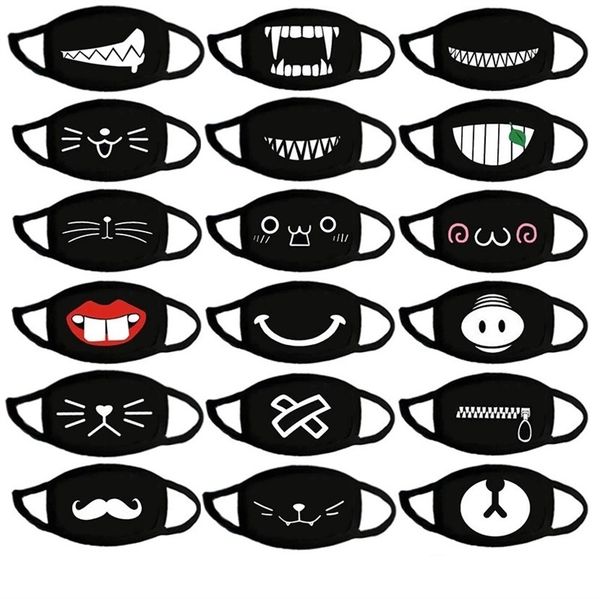 lovely cartoon face designer mask black cotton cloth dust proof protective respirator reusable foldable man woman mouth masks 1 5ata l2
lovely cartoon face designer mask black cotton cloth dust proof protective respirator reusable foldable man woman mouth masks 1 5ata l2
