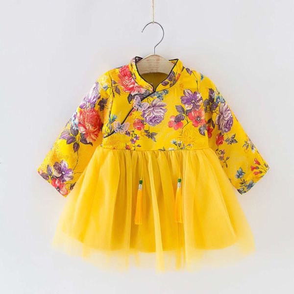 girls' 2020 winter plush drs chine children's cheongsam long sve brocade new year's wear hziq hziq, Red;yellow
girls' 2020 winter plush drs chine children's cheongsam long sve brocade new year's wear hziq hziq, Red;yellow