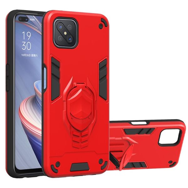 for oppo a92s 2 in 1 armor knight series pc tpu protective case with invisible holder
for oppo a92s 2 in 1 armor knight series pc tpu protective case with invisible holder