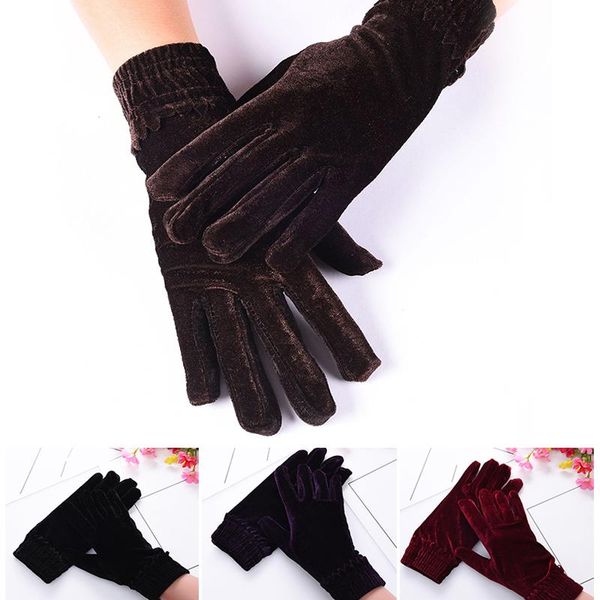 five fingers gloves women' gold velvet winter windproof warm outdoor glove cycling sport solid color fashion casual female, Blue;gray
five fingers gloves women' gold velvet winter windproof warm outdoor glove cycling sport solid color fashion casual female, Blue;gray