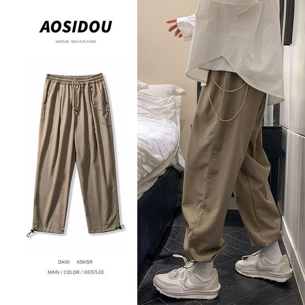 2020 autumn and winter new youth popular pure color korean loose wild trousers fashion casual drawstring trousers m-2xl, White;black
2020 autumn and winter new youth popular pure color korean loose wild trousers fashion casual drawstring trousers m-2xl, White;black