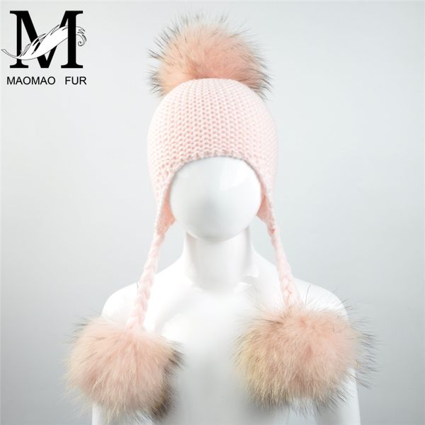 baby winter real fur hats for children girls natural fur pompom beanie cap kids raccoon fur pom pom ball crochet baby hats y201024, Blue;gray
baby winter real fur hats for children girls natural fur pompom beanie cap kids raccoon fur pom pom ball crochet baby hats y201024, Blue;gray