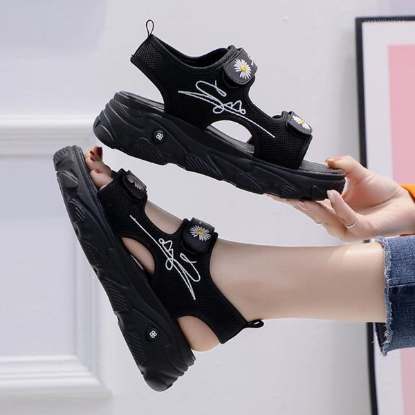 women chunky sandals platform mesh wedges shoes for woman flower designers beach casual shoes hook loop black sandal female1
women chunky sandals platform mesh wedges shoes for woman flower designers beach casual shoes hook loop black sandal female1