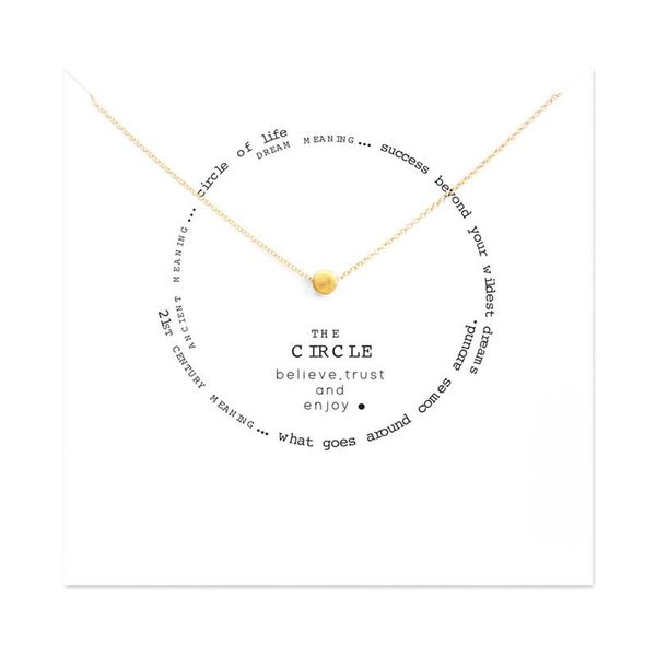 fashion round dot pendant necklace women minimalist clavicle chain statement choker necklaces valentine's day gift card, Silver
fashion round dot pendant necklace women minimalist clavicle chain statement choker necklaces valentine's day gift card, Silver