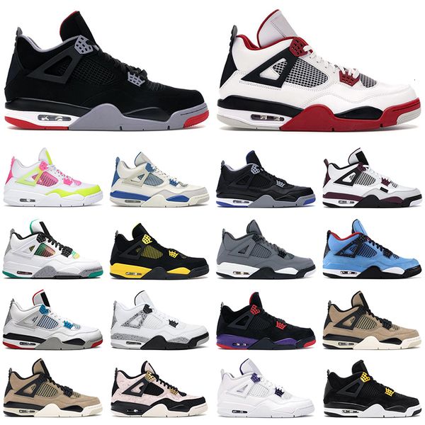 4s basketball shoes men women jumpman 4 black cat fire red paris motorsports alternate thunder neon mens trainers sports sneakers
4s basketball shoes men women jumpman 4 black cat fire red paris motorsports alternate thunder neon mens trainers sports sneakers