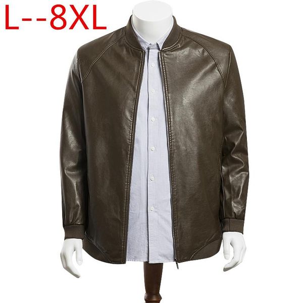 5xl 6xl plus spring 8xl new classic motorcy thin genuine leather jacket men, Black
5xl 6xl plus spring 8xl new classic motorcy thin genuine leather jacket men, Black