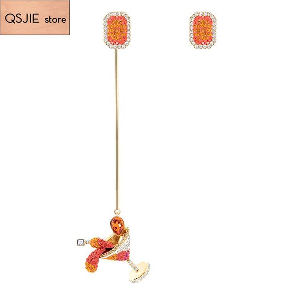 qsjie swa fashion cocktail cute warm playful girlfriend earrings charm jewelry, Silver
qsjie swa fashion cocktail cute warm playful girlfriend earrings charm jewelry, Silver