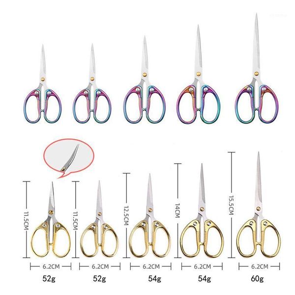1pc gold silver color titanium stainless steel vintage sewing scissors for needlework tailor shears fabric diy cross-stitch tool1, Black
1pc gold silver color titanium stainless steel vintage sewing scissors for needlework tailor shears fabric diy cross-stitch tool1, Black