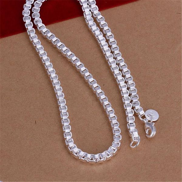 wholesale men women 4mm necklace box chain silver color necklace fashion jewelry gift wedding lady jshn016 h bbywdx
wholesale men women 4mm necklace box chain silver color necklace fashion jewelry gift wedding lady jshn016 h bbywdx