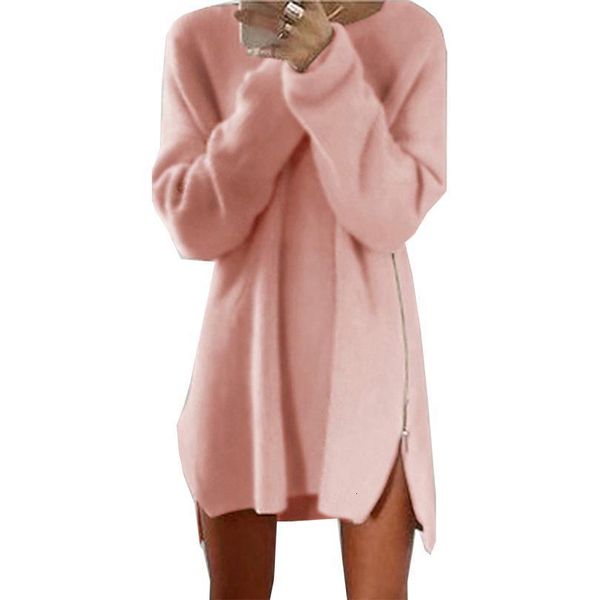 sweater women long 2021 casual loose zipper round neck autumn and winter and the united states womens sweaters oym0173, White;black
sweater women long 2021 casual loose zipper round neck autumn and winter and the united states womens sweaters oym0173, White;black