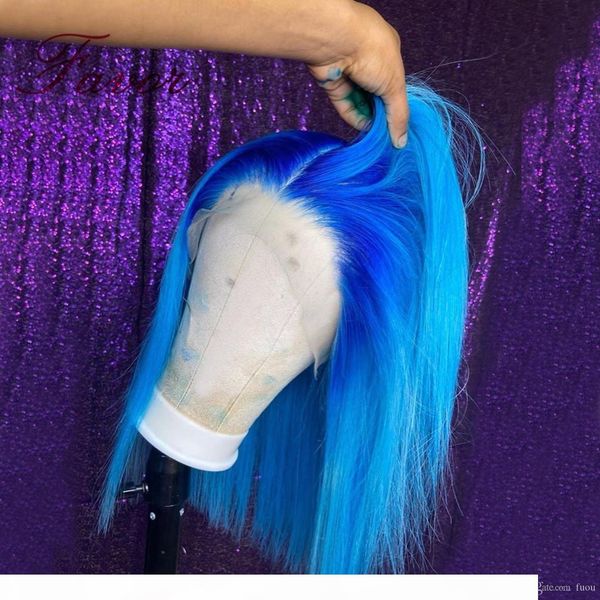 brazilian hair ombre blue 13x4 lace front wigs human hair remy ombre bob wig for women pre plucked glueless short bob wigs, Black;brown
brazilian hair ombre blue 13x4 lace front wigs human hair remy ombre bob wig for women pre plucked glueless short bob wigs, Black;brown