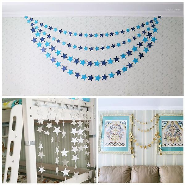 2 pcs lenth 4m size 7cm paper blue star garland bunting string hanging for wedding birthday party decoration baby shower1
2 pcs lenth 4m size 7cm paper blue star garland bunting string hanging for wedding birthday party decoration baby shower1
