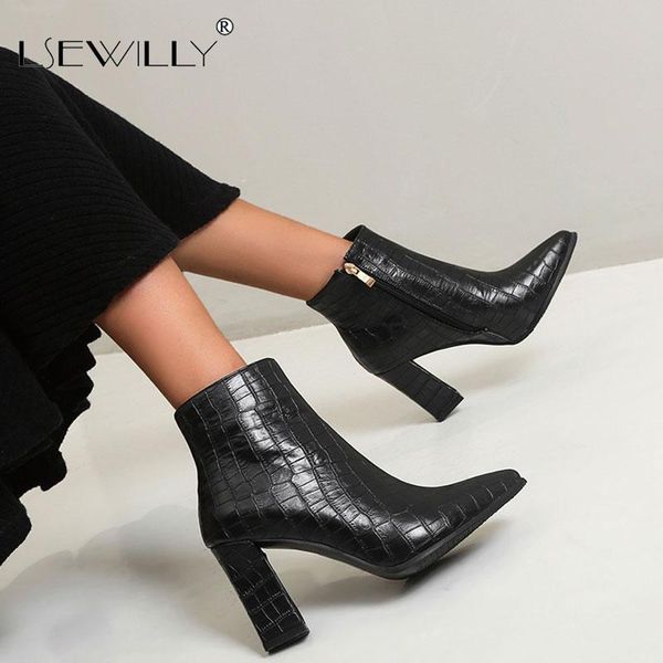 boots lsewilly autumn 2021 thick high heel pointed toe women quality fashion solid black white ankle
boots lsewilly autumn 2021 thick high heel pointed toe women quality fashion solid black white ankle