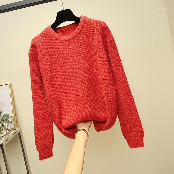 casual fashion o-neck solid warm loose knitted sweater pullover autumn knitwear sueter mujer long sleeve women new 2019 woman1, White;black
casual fashion o-neck solid warm loose knitted sweater pullover autumn knitwear sueter mujer long sleeve women new 2019 woman1, White;black