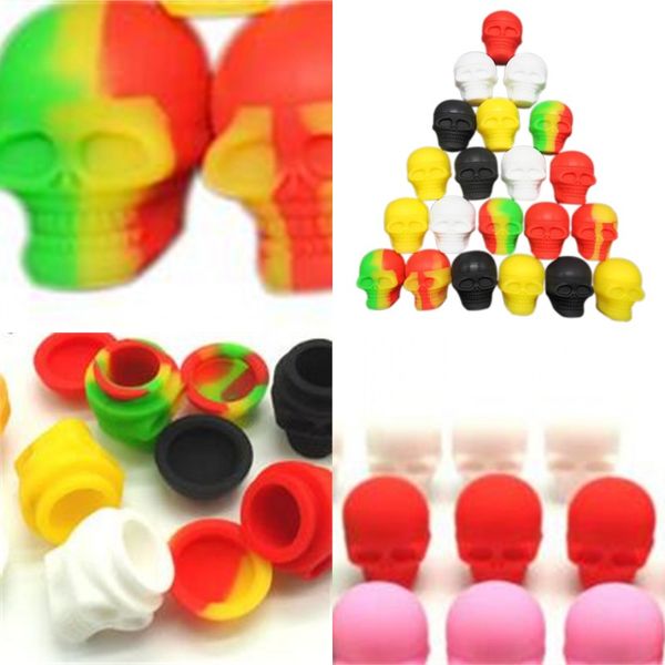 human skull head smoke oil boxes silicone electronic cigarette cases yellow black white silicones organizer new arrival 2bs l1
human skull head smoke oil boxes silicone electronic cigarette cases yellow black white silicones organizer new arrival 2bs l1