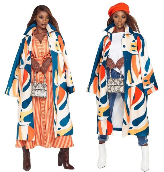 2020 winter women graffiti printed outer coats turn-down collar full sleeve long trench jackets casual plus size street coats, Tan;black
2020 winter women graffiti printed outer coats turn-down collar full sleeve long trench jackets casual plus size street coats, Tan;black