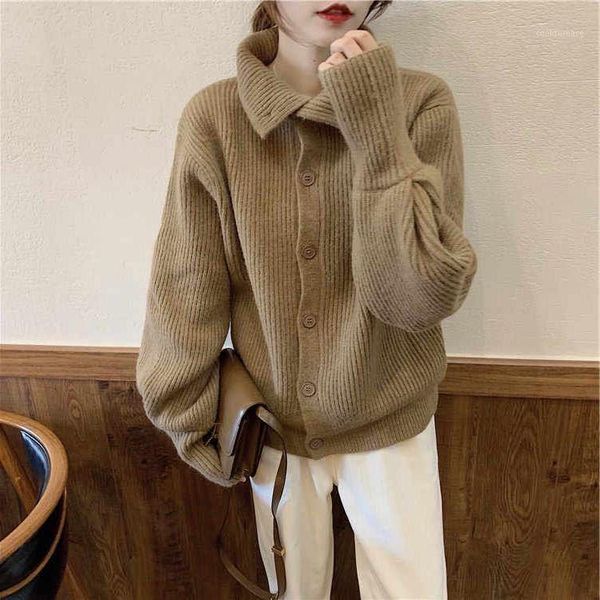 2020 turtleneck sweater women's loose and thin single-breasted long sleeve knit jacket women's clothing1, White;black
2020 turtleneck sweater women's loose and thin single-breasted long sleeve knit jacket women's clothing1, White;black