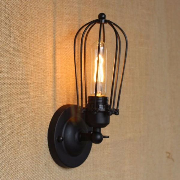 american industrial vintage creative retro iron wall lamp loft style simple cage bathroom aisle hallway decorwall sconce light
american industrial vintage creative retro iron wall lamp loft style simple cage bathroom aisle hallway decorwall sconce light
