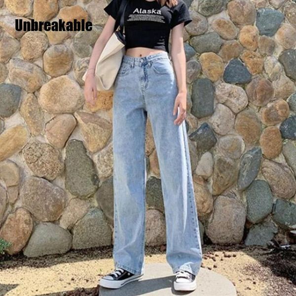 women's jeans woman high waist clothes wide leg denim clothing streetwear vintage quality 2021 summer fashion harajuku loose pants, Blue
women's jeans woman high waist clothes wide leg denim clothing streetwear vintage quality 2021 summer fashion harajuku loose pants, Blue