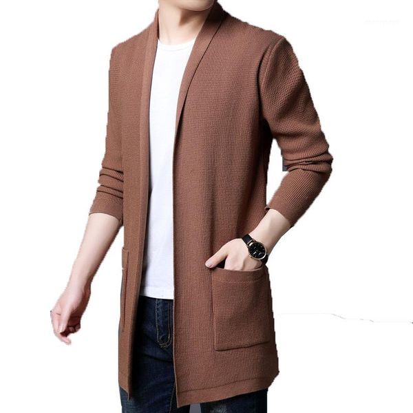 men's sweaters 2021 spring autumn cardigan mens long knit sweater fashion solid windbreaker korean style slim knitted sweater1, White;black
men's sweaters 2021 spring autumn cardigan mens long knit sweater fashion solid windbreaker korean style slim knitted sweater1, White;black