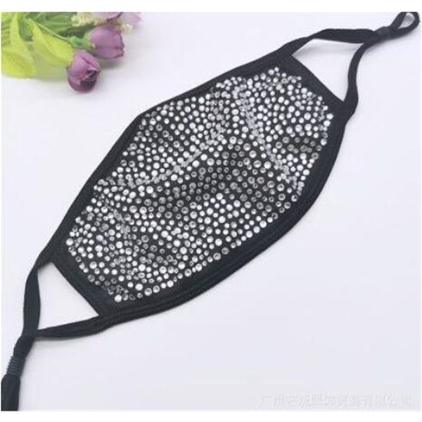 fashion dustproof bling diamond protective pm2.5 mouth masks washable reusable women colorful rhinestones face mask 5 ntmid, Black
fashion dustproof bling diamond protective pm2.5 mouth masks washable reusable women colorful rhinestones face mask 5 ntmid, Black