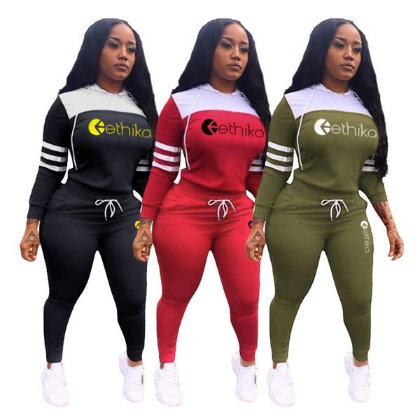 women designer tracksuit sets long sleeve hooded hoodies and legging pants two piece outfit letters pullover sweater trousers suit d102104, White
women designer tracksuit sets long sleeve hooded hoodies and legging pants two piece outfit letters pullover sweater trousers suit d102104, White