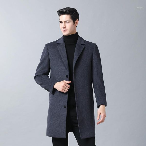 men's winter wool coat men's informal wool coat fine neck cotton long braid winter1, Black
men's winter wool coat men's informal wool coat fine neck cotton long braid winter1, Black