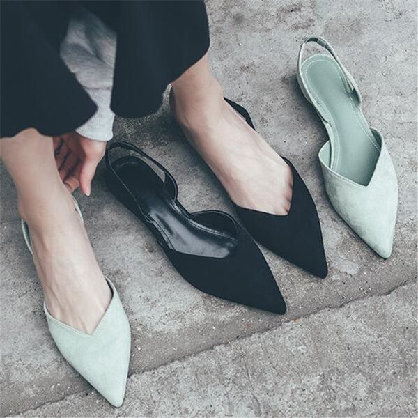 2019 summer rome women slingback flat sandals pointed toe low-heels dress sandals for girls shoes zapatos de mujer e862 t200529, Black
2019 summer rome women slingback flat sandals pointed toe low-heels dress sandals for girls shoes zapatos de mujer e862 t200529, Black