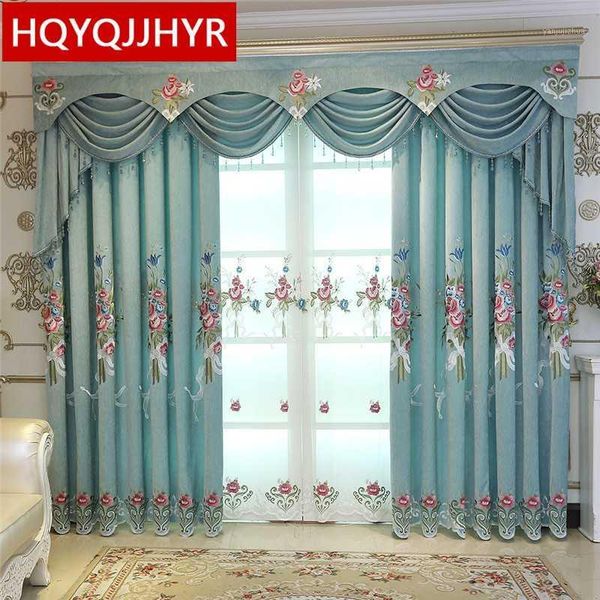 european luxury chenille embroidered villa curtains for living room high-quality voile curtains for the bedroom windows drapes1
european luxury chenille embroidered villa curtains for living room high-quality voile curtains for the bedroom windows drapes1