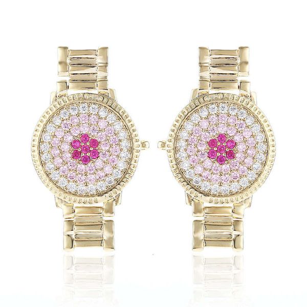 gate south korea east yiwu jewelry creative watch earrings women fashion zircon earrings, Slivery;brown
gate south korea east yiwu jewelry creative watch earrings women fashion zircon earrings, Slivery;brown