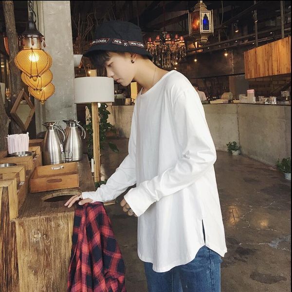 2020 summer m-5xl spring masculine fashion long sleeve finger section youth men's hip-hop loose man's shirt solid rgiv, White;black
2020 summer m-5xl spring masculine fashion long sleeve finger section youth men's hip-hop loose man's shirt solid rgiv, White;black