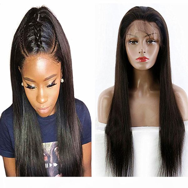 full lace human hair wigs pre plucked with baby hair glueless long straight lacefront wig malaysian straight human hair wigs, Black;brown
full lace human hair wigs pre plucked with baby hair glueless long straight lacefront wig malaysian straight human hair wigs, Black;brown