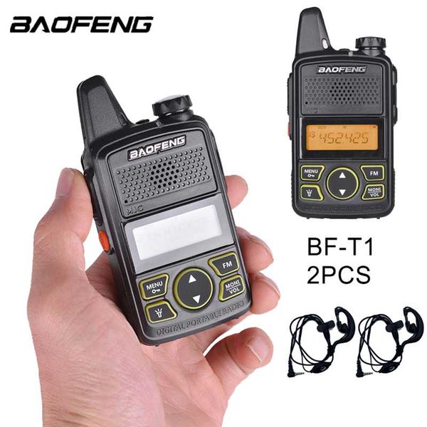 2 pcs baofeng bf-t1 mini walkie talkie radio vox handheld two-way radio woki toki pair communicator transceiver ham r
2 pcs baofeng bf-t1 mini walkie talkie radio vox handheld two-way radio woki toki pair communicator transceiver ham r
