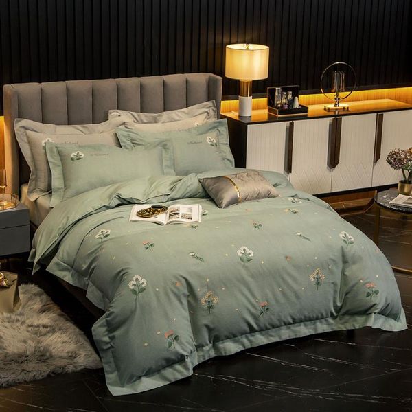 luxury style 60s pure cotton embroidery 4pcs duvet cover bed sheet pillowcases solid green ruby purple silver grey king
luxury style 60s pure cotton embroidery 4pcs duvet cover bed sheet pillowcases solid green ruby purple silver grey king