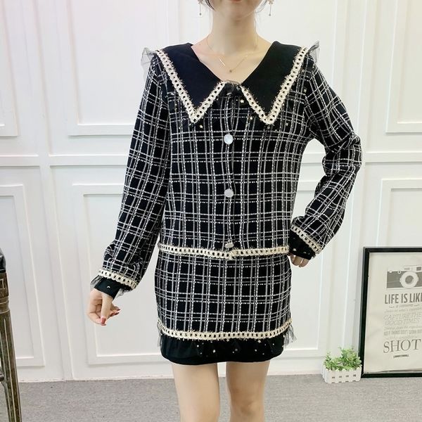 новый корейский ребенок платье dressdoll dresscollar трикотажное платье осенью и зимой 2020small fragrancecomfortablethinsweet и симпатичным, White;black
новый корейский ребенок платье dressdoll dresscollar трикотажное платье осенью и зимой 2020small fragrancecomfortablethinsweet и симпатичным, White;black