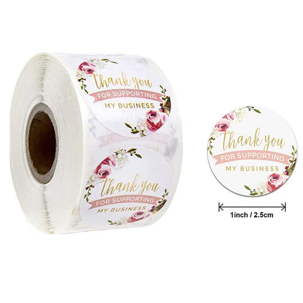 thank for new you 500pcs/roll seal floral label scrapbooking christmas sticke decoration stationery sticker 2021
thank for new you 500pcs/roll seal floral label scrapbooking christmas sticke decoration stationery sticker 2021